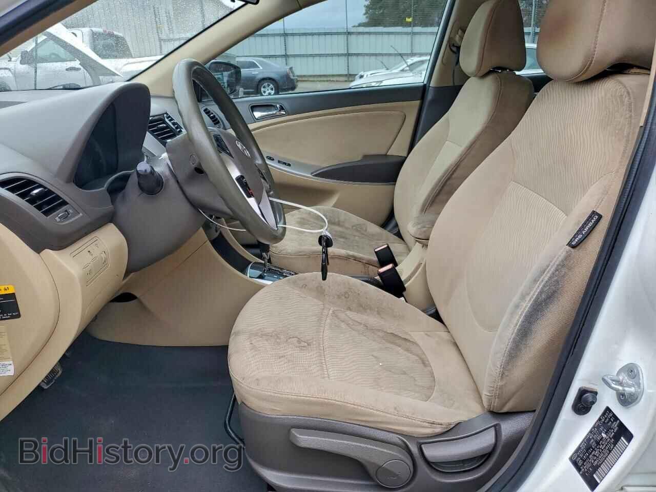 2013 HYUNDAI ACCENT - VIN: KMHCU4AE3DU444194 - Фото 7