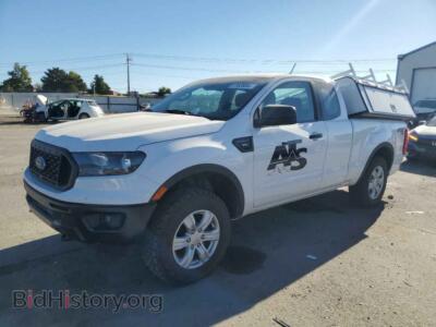 2021 Ford RANGER XL, white — VIN 1FTER1FH4MLD10154, Copart