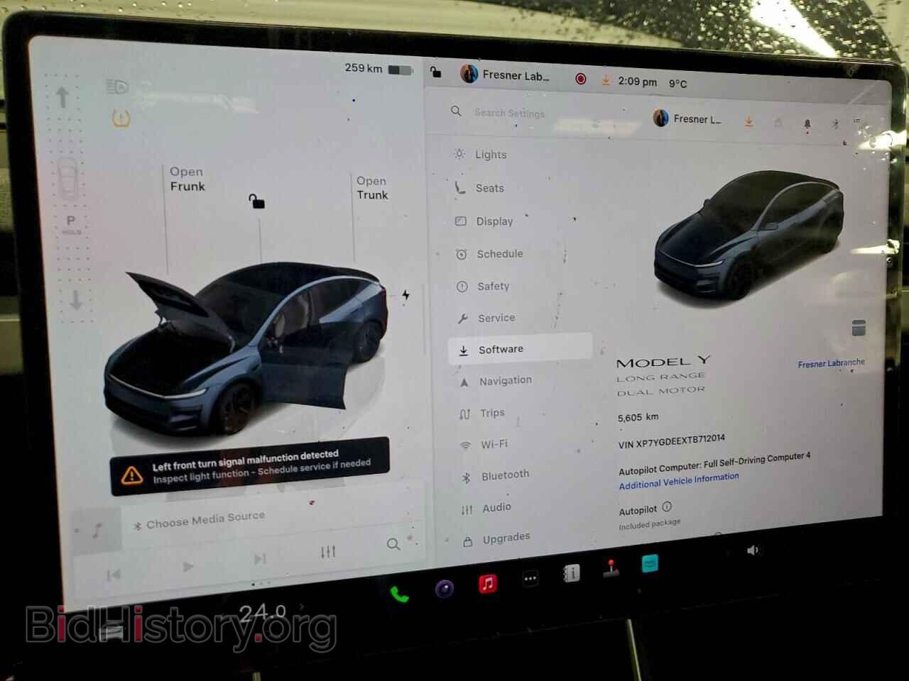 2026 TESLA MODEL Y - VIN: XP7YGDEEXTB712014 - Фото 9