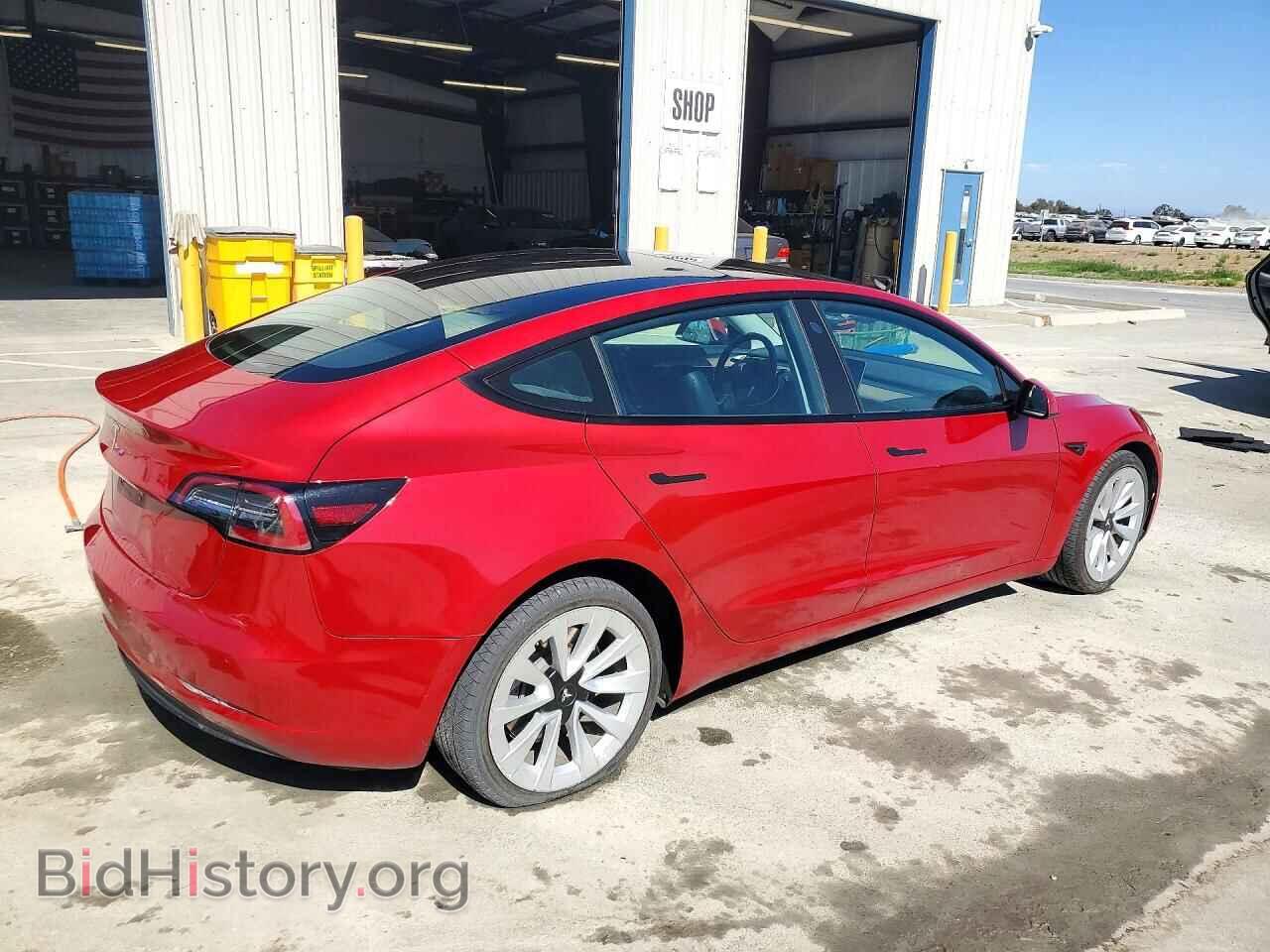2022 TESLA MODEL 3 - VIN: 5YJ3E1EAXNF303978 - Photo 3
