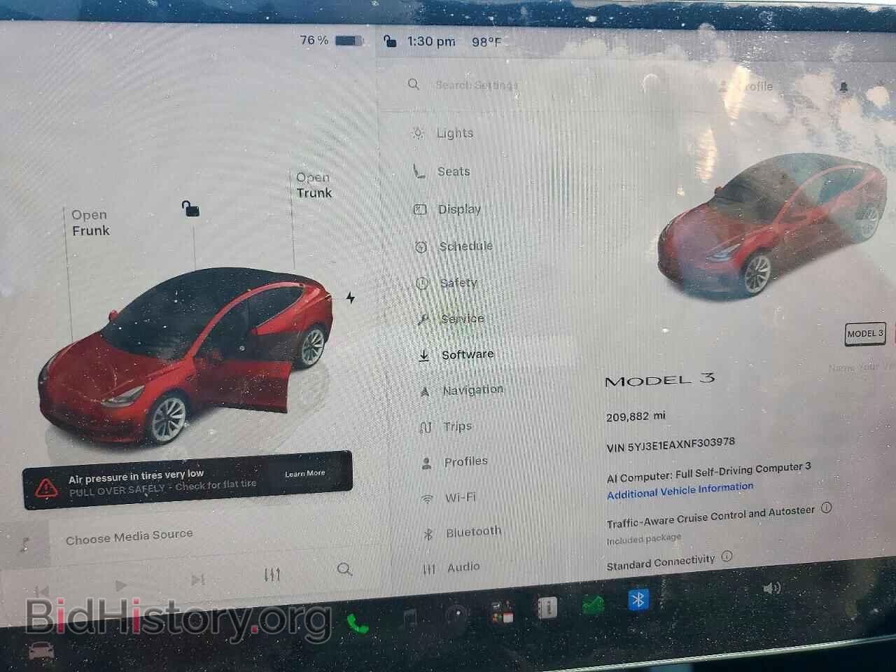 2022 TESLA MODEL 3 - VIN: 5YJ3E1EAXNF303978 - Photo 9