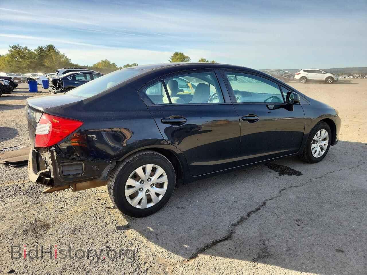 2012 HONDA CIVIC - VIN: 2HGFB2F51CH306046 - Фото 3