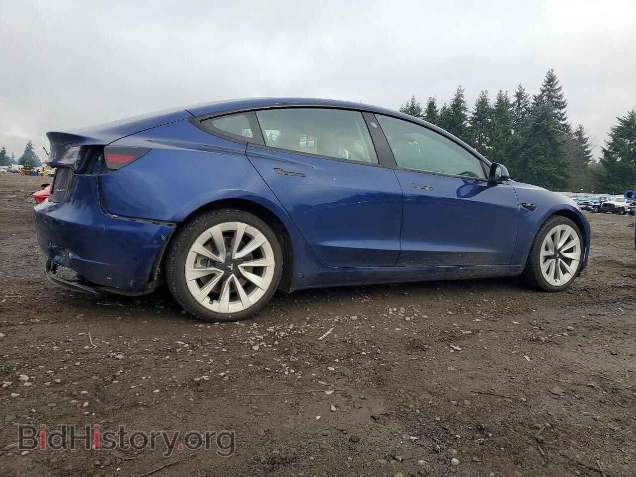 2022 TESLA MODEL 3 - VIN: 5YJ3E1EB7NF143616 - Photo 3