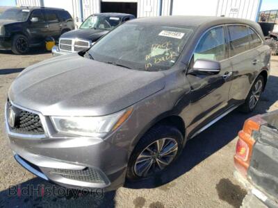 2017 Acura MDX MDX Techno, gray — VIN 5FRYD3H55HB007207, Copart