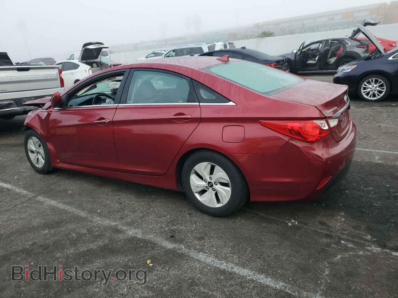 2014 HYUNDAI SONATA - VIN: 5NPEB4AC7EH813703 - Фото 2