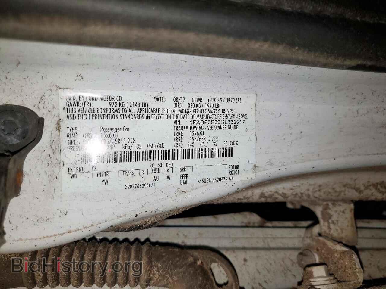 2017 FORD FOCUS - VIN: 1FADP3E20HL332917 - Photo 12
