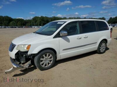 2011 Chrysler MINIVAN TOURING L, белый — VIN 2A4RR8DG5BR714521, Copart