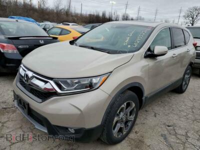 2017 Honda CRV CR-V EXL, светло-коричневый — VIN 5J6RW2H80HL024654, Copart