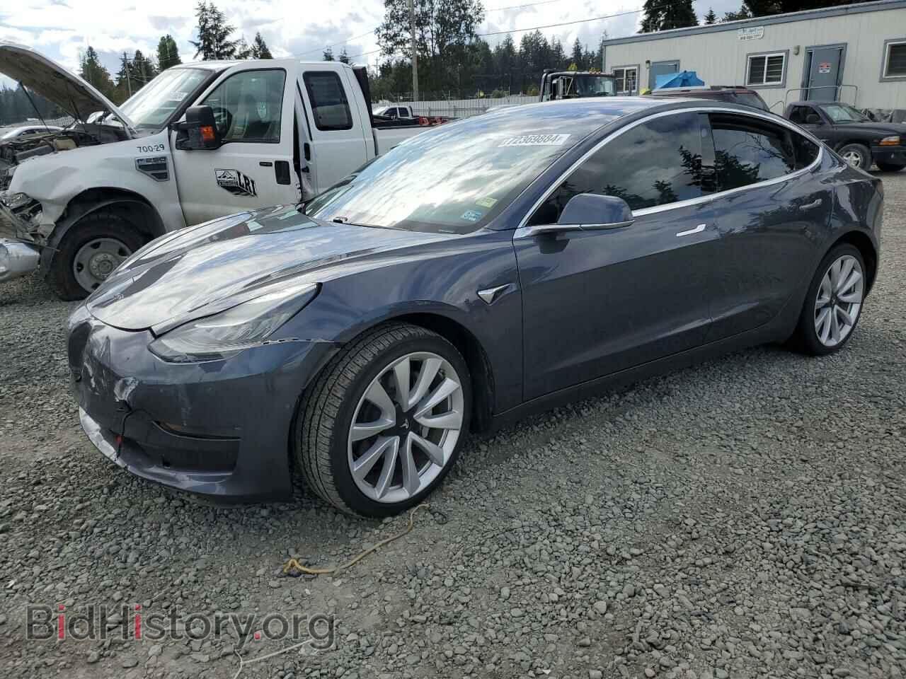Photo 5YJ3E1EB5JF116182 - TESLA MODEL 3 2018