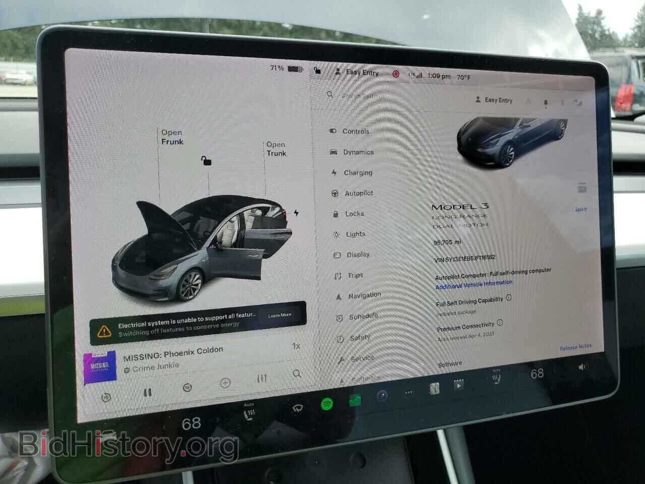 2018 TESLA MODEL 3 - VIN: 5YJ3E1EB5JF116182 - Photo 9