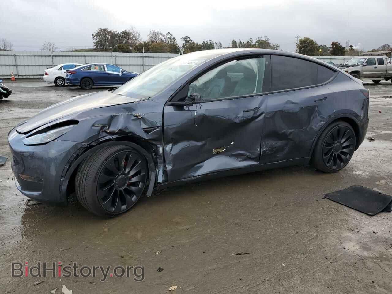 Photo 7SAYGDEF1NF487398 - TESLA MODEL Y 2022