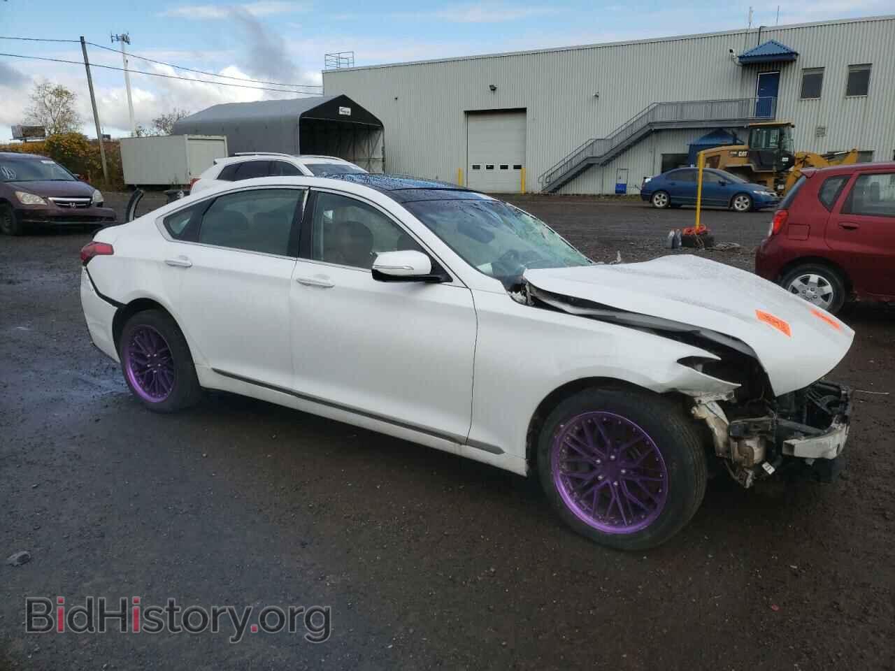 2018 GENESIS G80 - VIN: KMHGN4JE0JU228586 - Фото 4