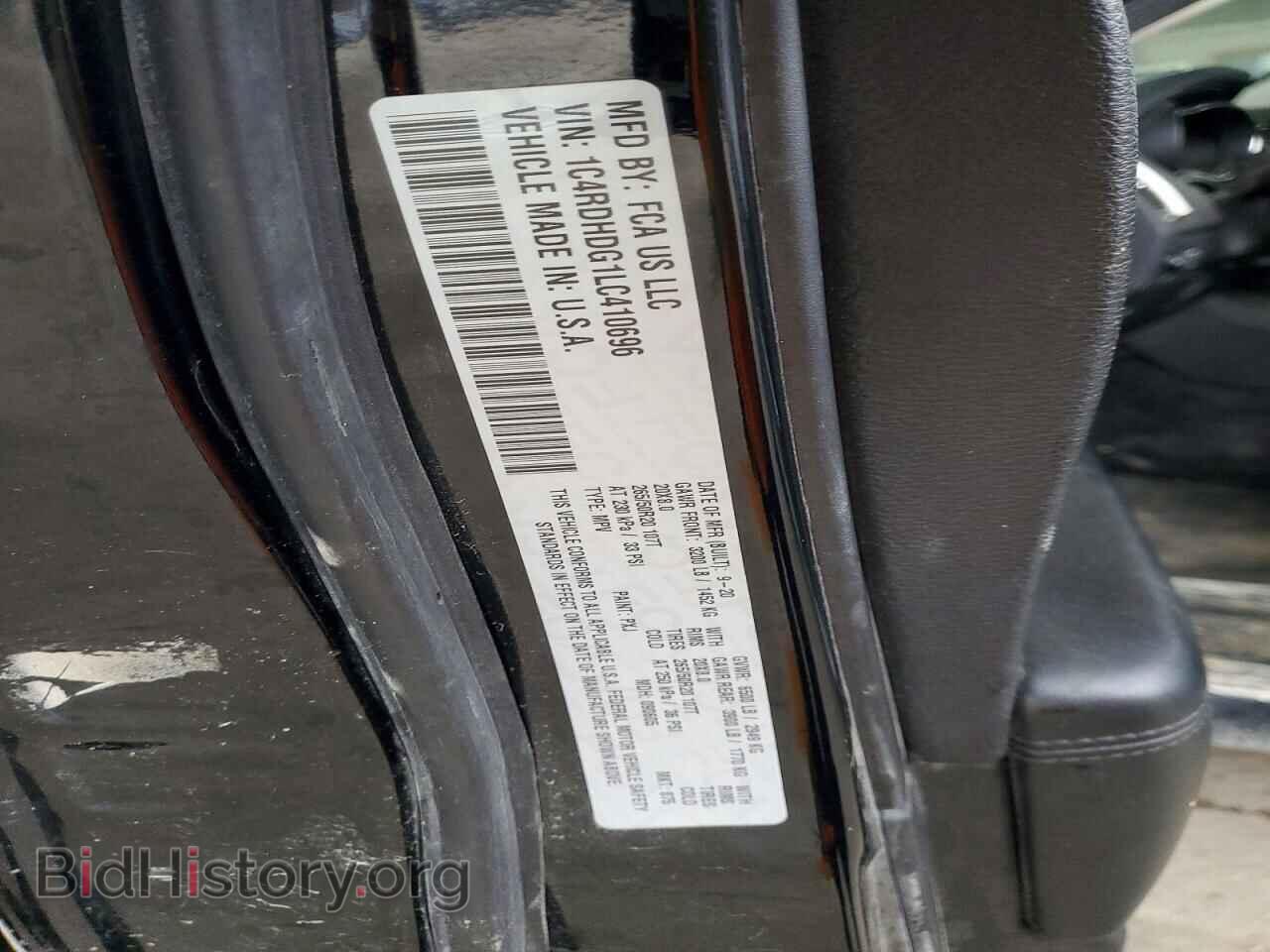 2020 DODGE DURANGO - VIN: 1C4RDHDG1LC410696 - Фото 13