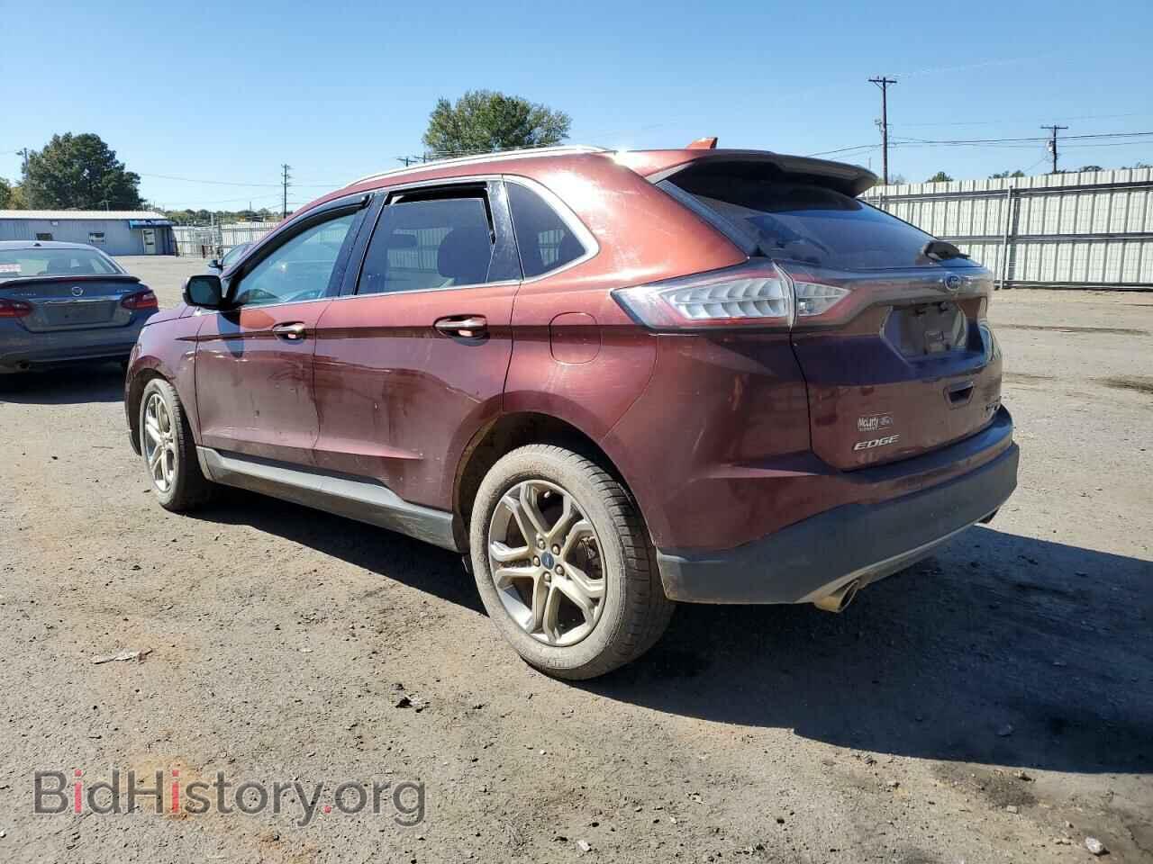 2015 FORD EDGE - VIN: 2FMTK4K93FBB35423 - Фото 2