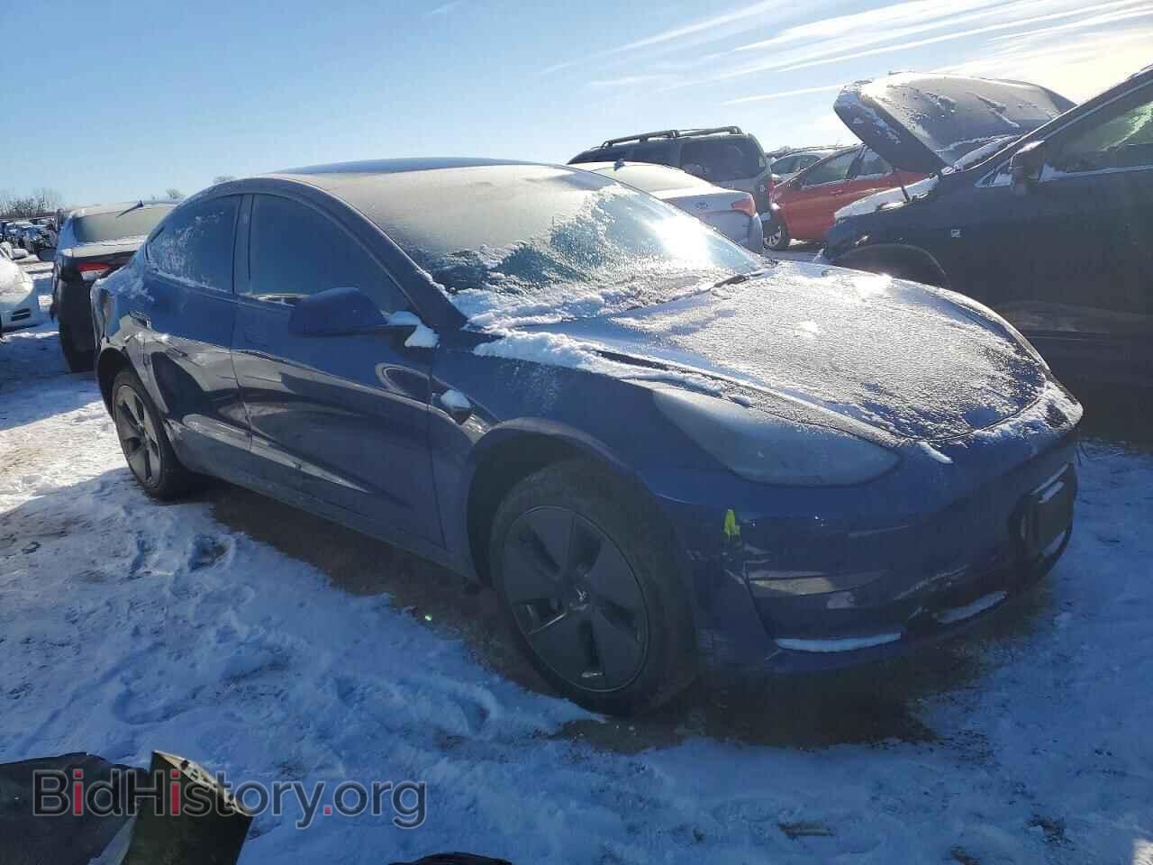 2022 TESLA MODEL 3 - VIN: 5YJ3E1EB7NF123866 - Photo 4