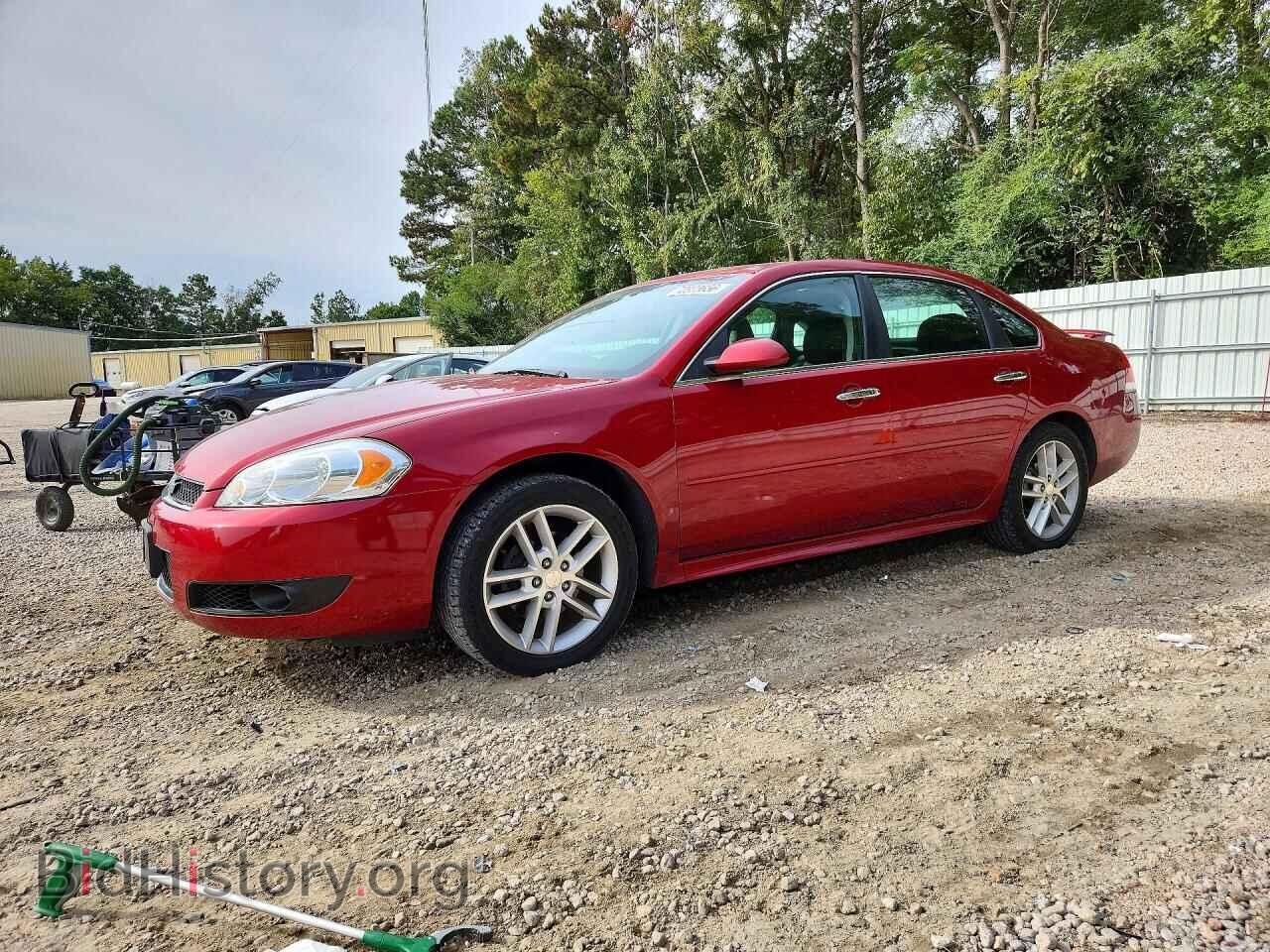 2014 Chevrolet IMPALA LTZ (VIN 2G1WC5E36E1166688) — фото 1 из 14, Copart, повреждение: передняя часть