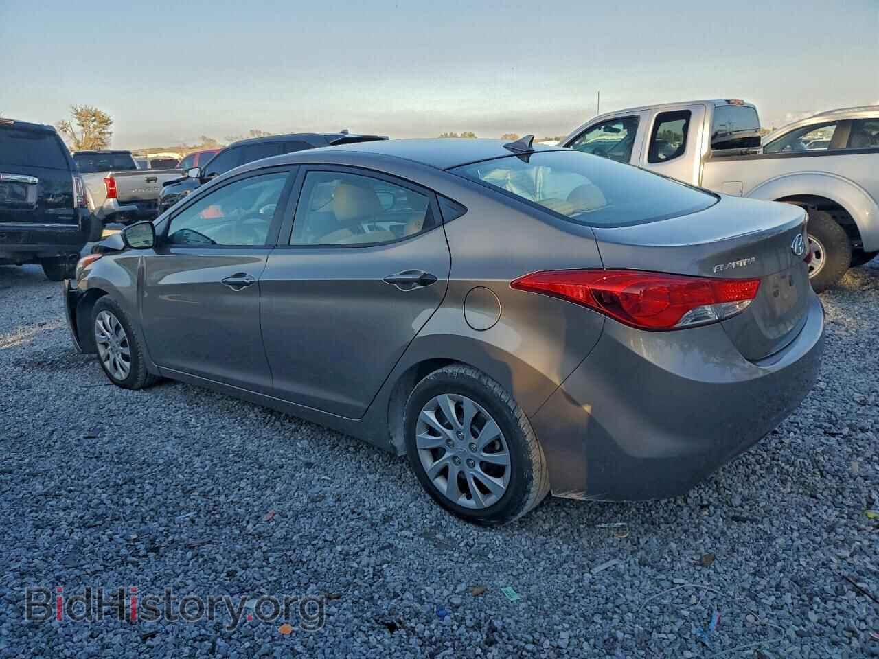2012 HYUNDAI ELANTRA - VIN: 5NPDH4AE3CH070949 - Фото 2