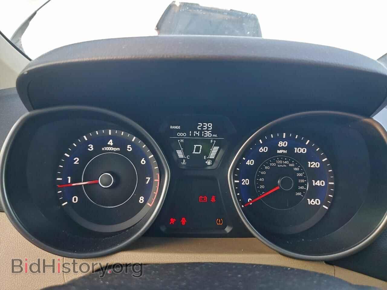 2012 HYUNDAI ELANTRA - VIN: 5NPDH4AE3CH070949 - Фото 9