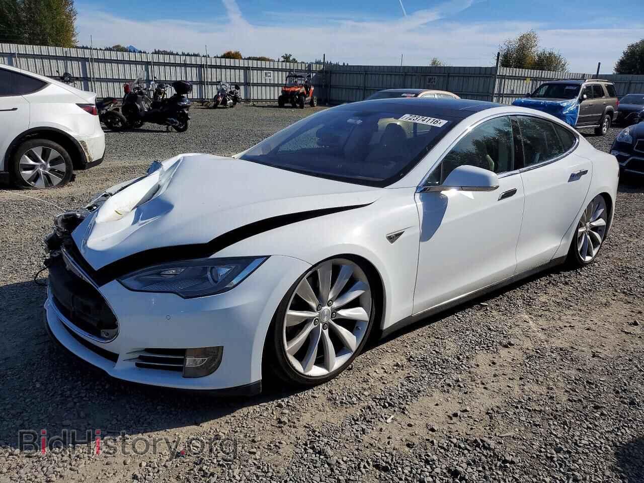 Фотография 5YJSA1H12EFP47522 - TESLA MODEL S 2014