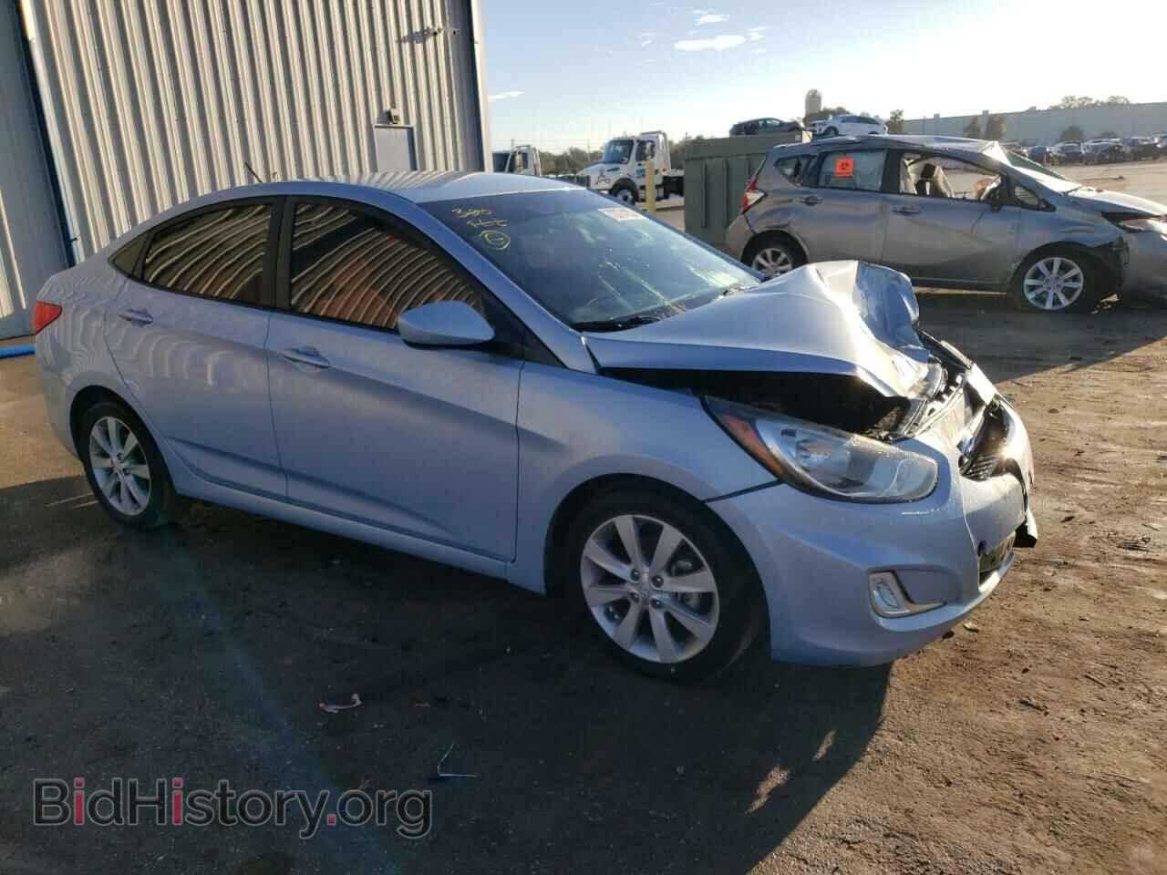 2013 HYUNDAI ACCENT - VIN: KMHCU4AE6DU582330 - Фото 4