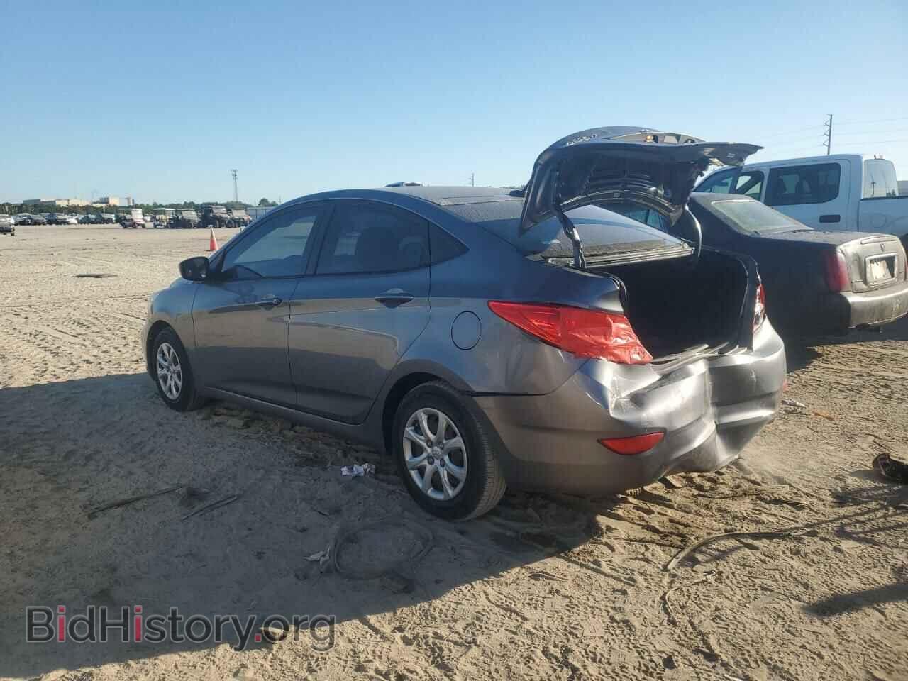 2013 HYUNDAI ACCENT - VIN: KMHCT4AE0DU506833 - Фото 2