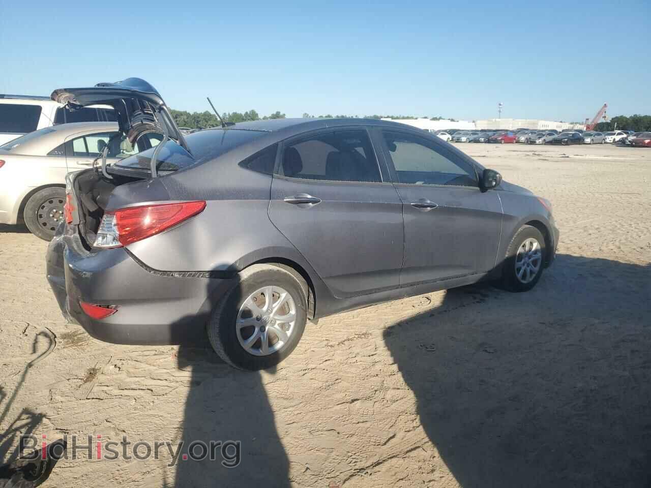 2013 HYUNDAI ACCENT - VIN: KMHCT4AE0DU506833 - Фото 3