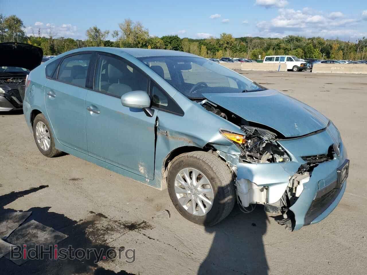 2014 TOYOTA PRIUS - VIN: JTDKN3DP4E3061182 - Фото 4