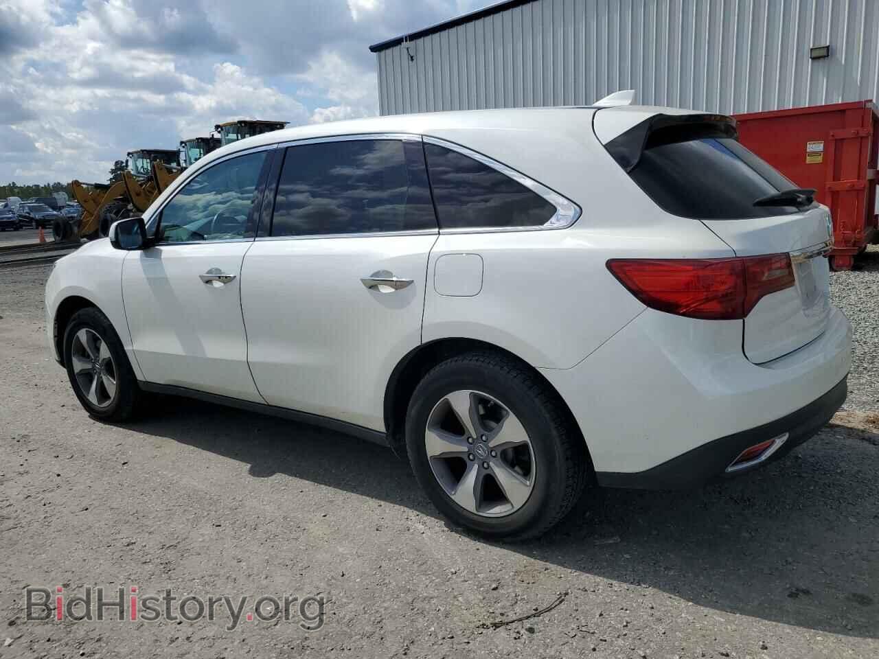 2014 ACURA MDX - VIN: 5FRYD4H27EB013596 - Фото 2