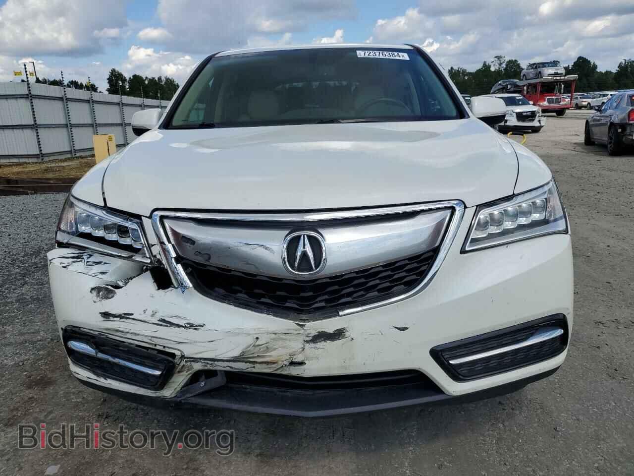 2014 ACURA MDX - VIN: 5FRYD4H27EB013596 - Фото 5