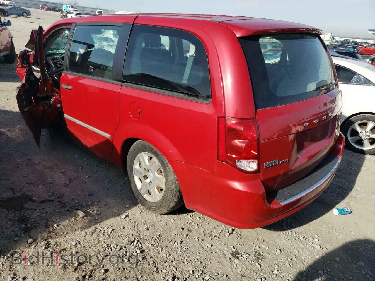 2012 DODGE CARAVAN - VIN: 2C4RDGBG9CR182192 - Фото 2