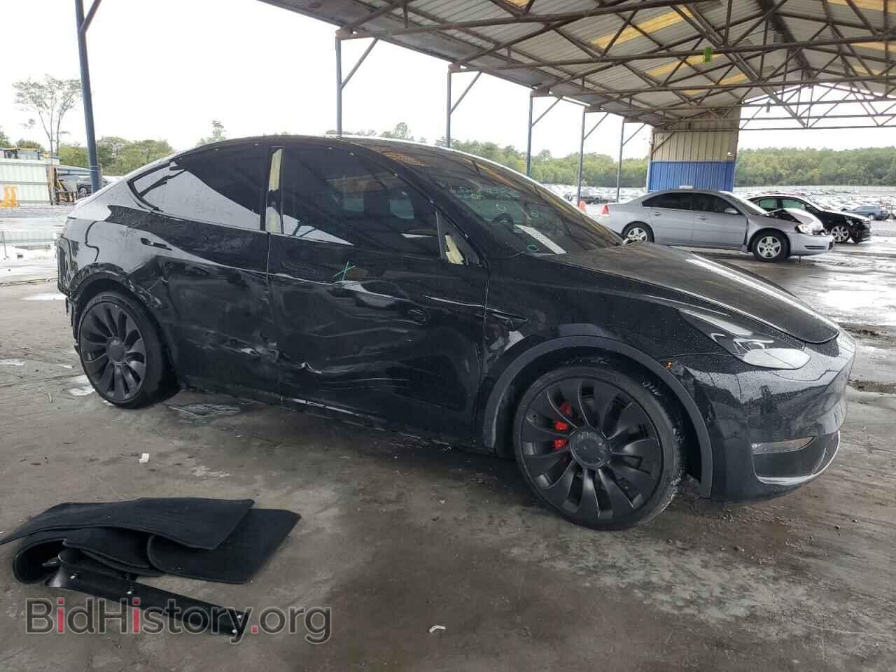 2022 TESLA MODEL Y - VIN: 7SAYGDEF6NF416441 - Фото 4