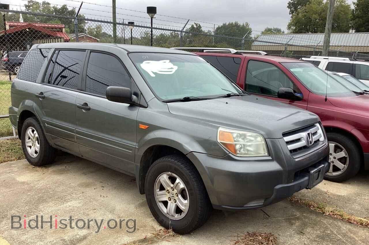 Photo 5FNYF28187B002570 - HONDA PILOT 2007