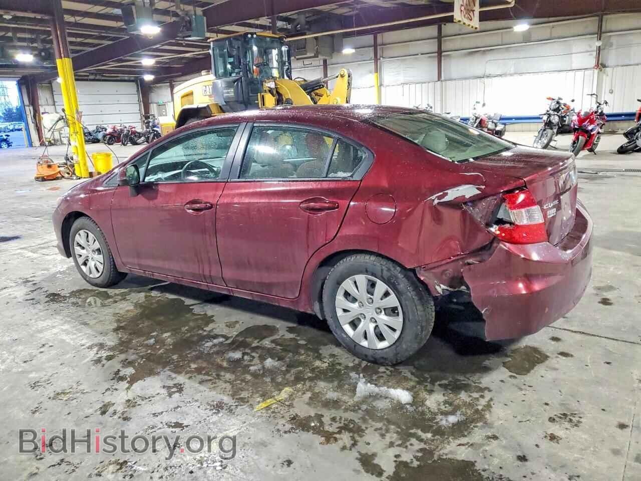 2012 HONDA CIVIC - VIN: 2HGFB2F54CH564996 - Фото 2