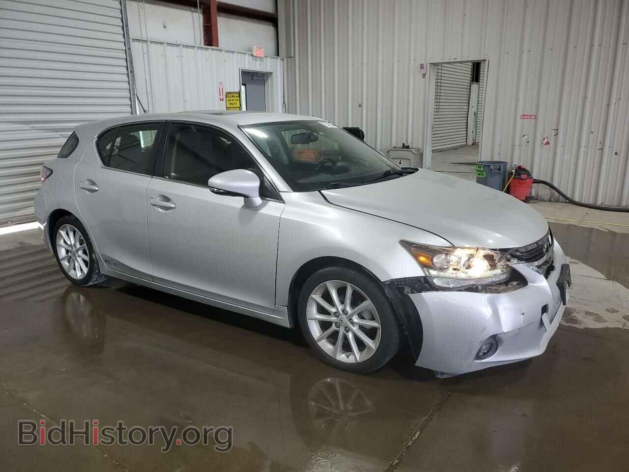 2012 LEXUS CT 200 - VIN: JTHKD5BH6C2109809 - Фото 4