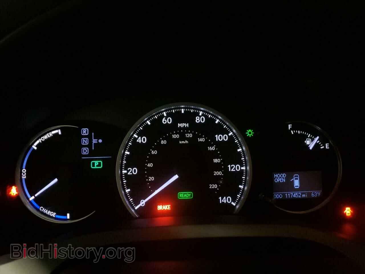 2012 LEXUS CT 200 - VIN: JTHKD5BH6C2109809 - Фото 9
