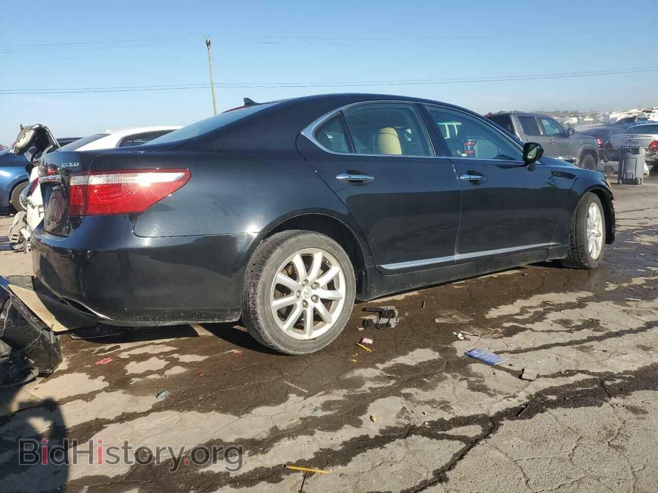 2007 LEXUS LS460 - VIN: JTHBL46F375036151 - Фото 3
