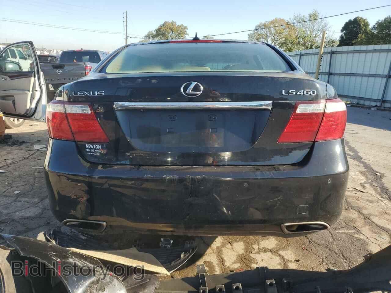 2007 LEXUS LS460 - VIN: JTHBL46F375036151 - Фото 6