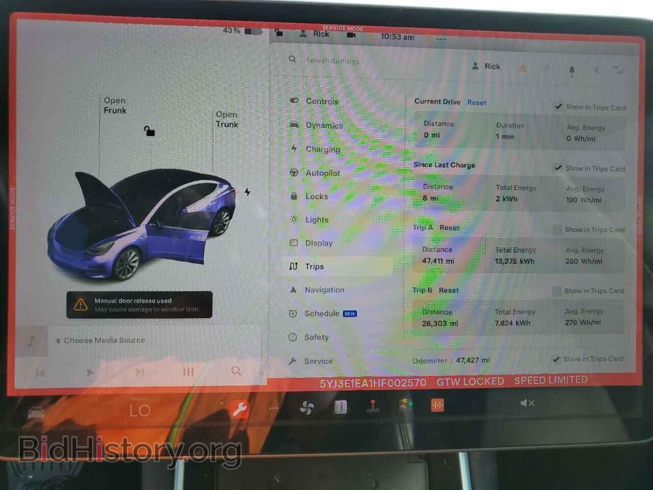 2017 TESLA MODEL 3 - VIN: 5YJ3E1EA1HF002570 - Photo 9
