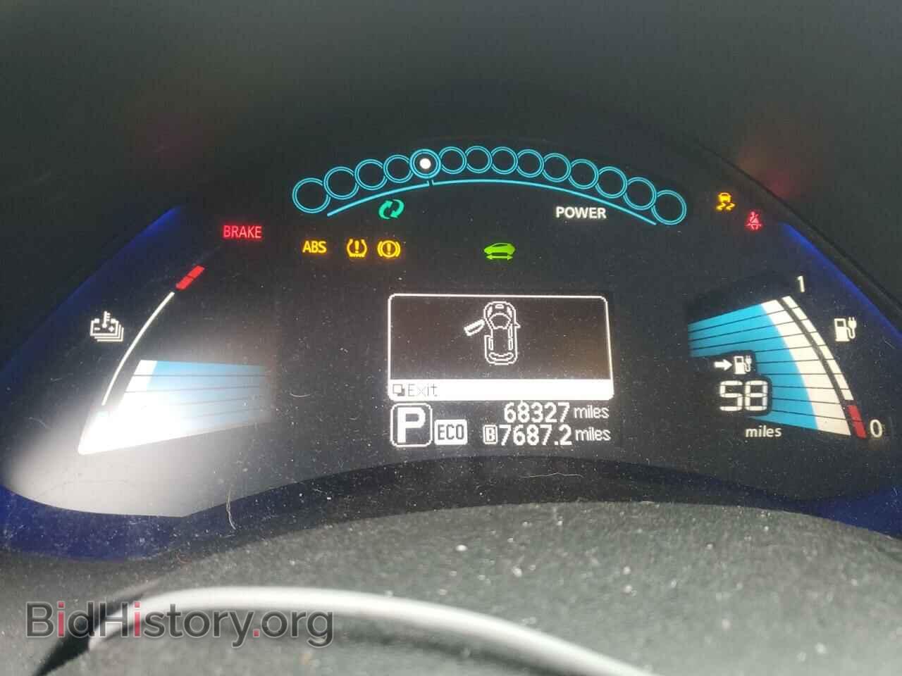 2015 NISSAN LEAF - VIN: 1N4AZ0CP1FC309282 - Фото 9