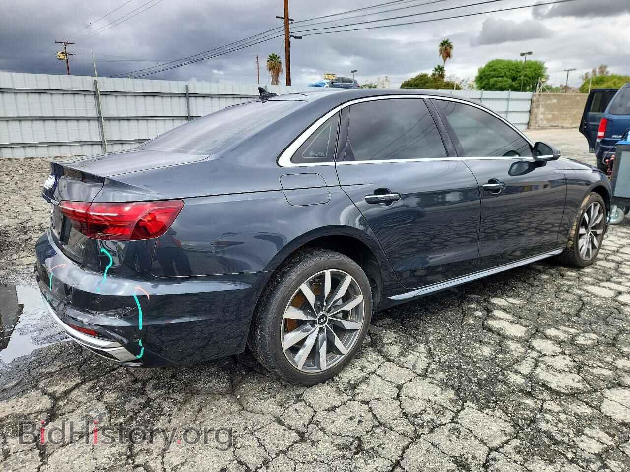 2022 AUDI A4 - VIN: WAUBBAF46NA022148 - Photo 3