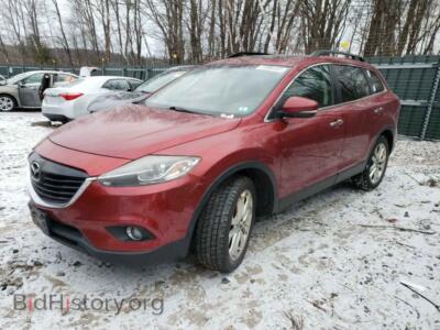 2013 Mazda CX-9 CX-9 Grand, red — VIN JM3TB3DV5D0415648, Copart