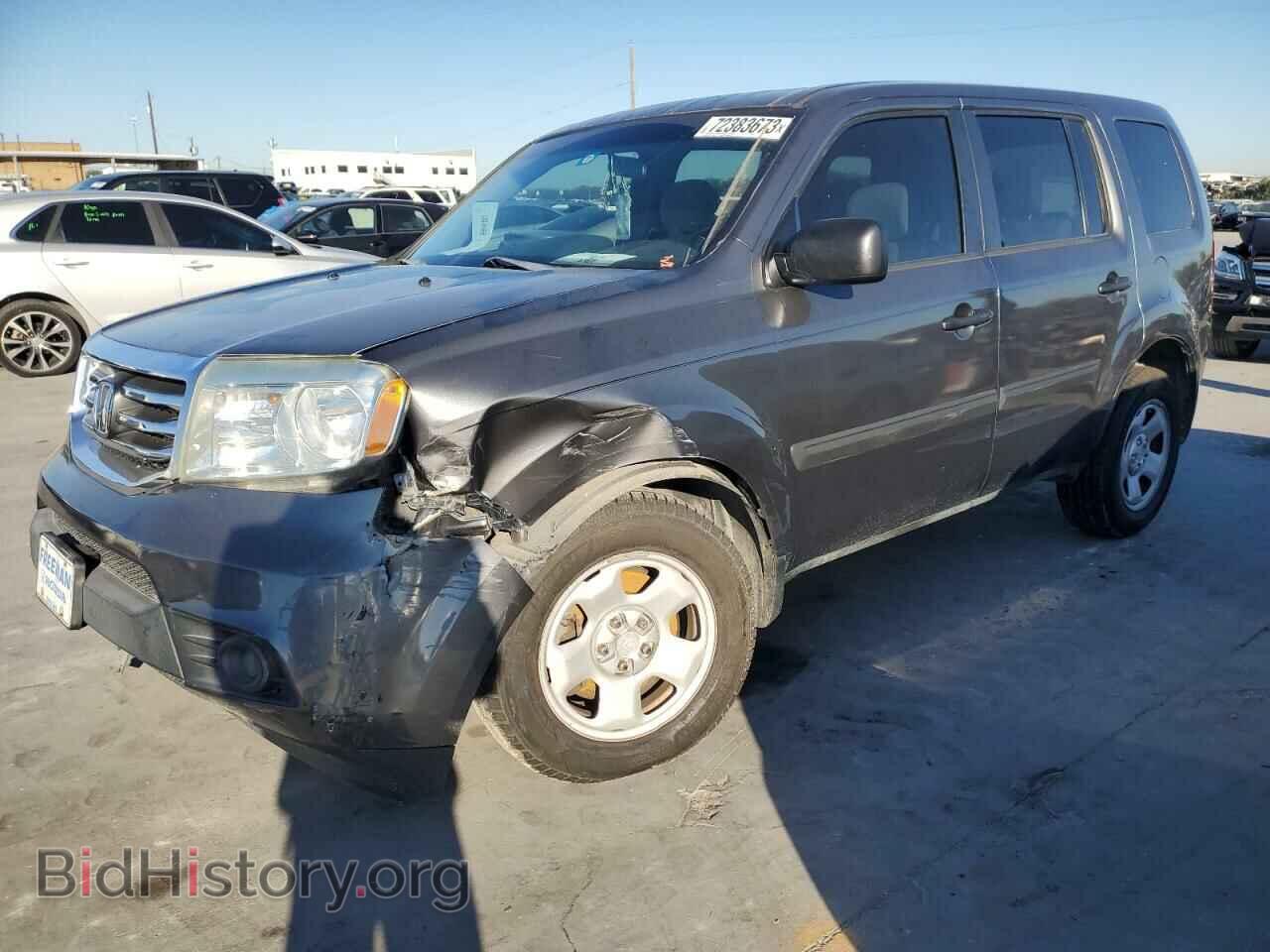 Фотография 5FNYF3H20DB020877 - HONDA PILOT 2013