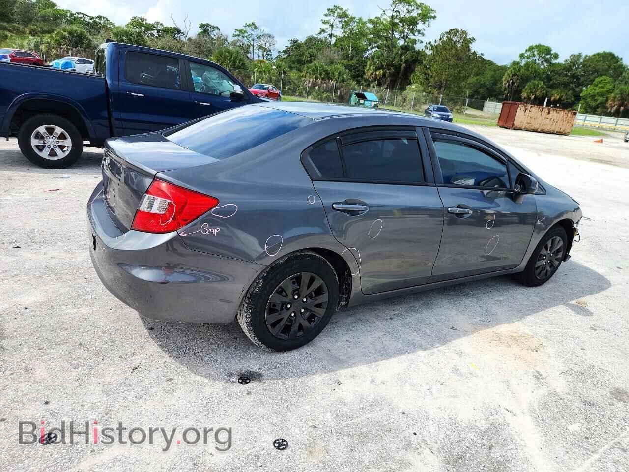 2012 HONDA CIVIC - VIN: 2HGFB2F50CH573601 - Фото 3