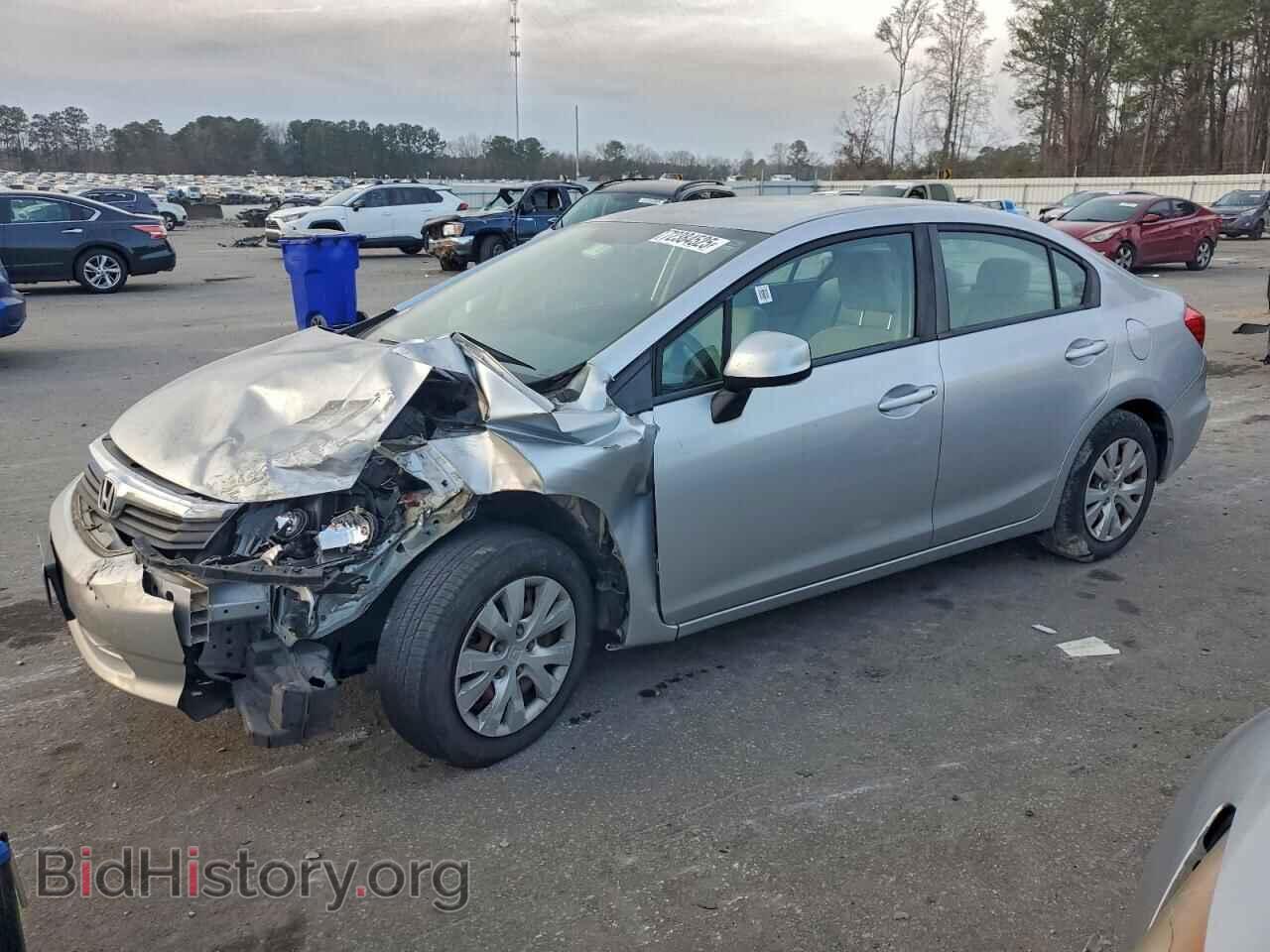Photo 19XFB2F56CE092777 - HONDA CIVIC 2012