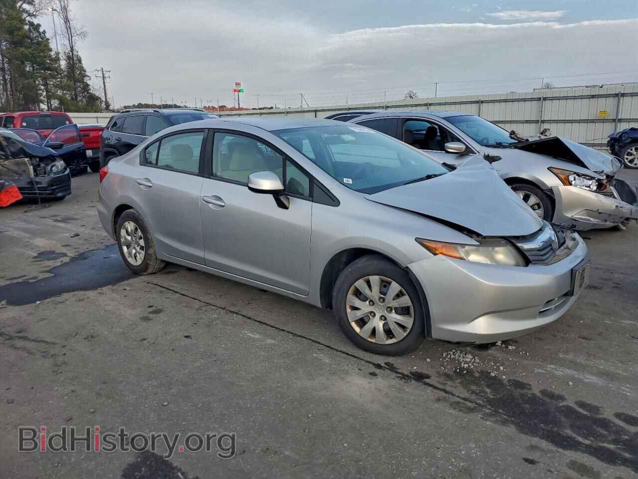 2012 HONDA CIVIC - VIN: 19XFB2F56CE092777 - Фото 4
