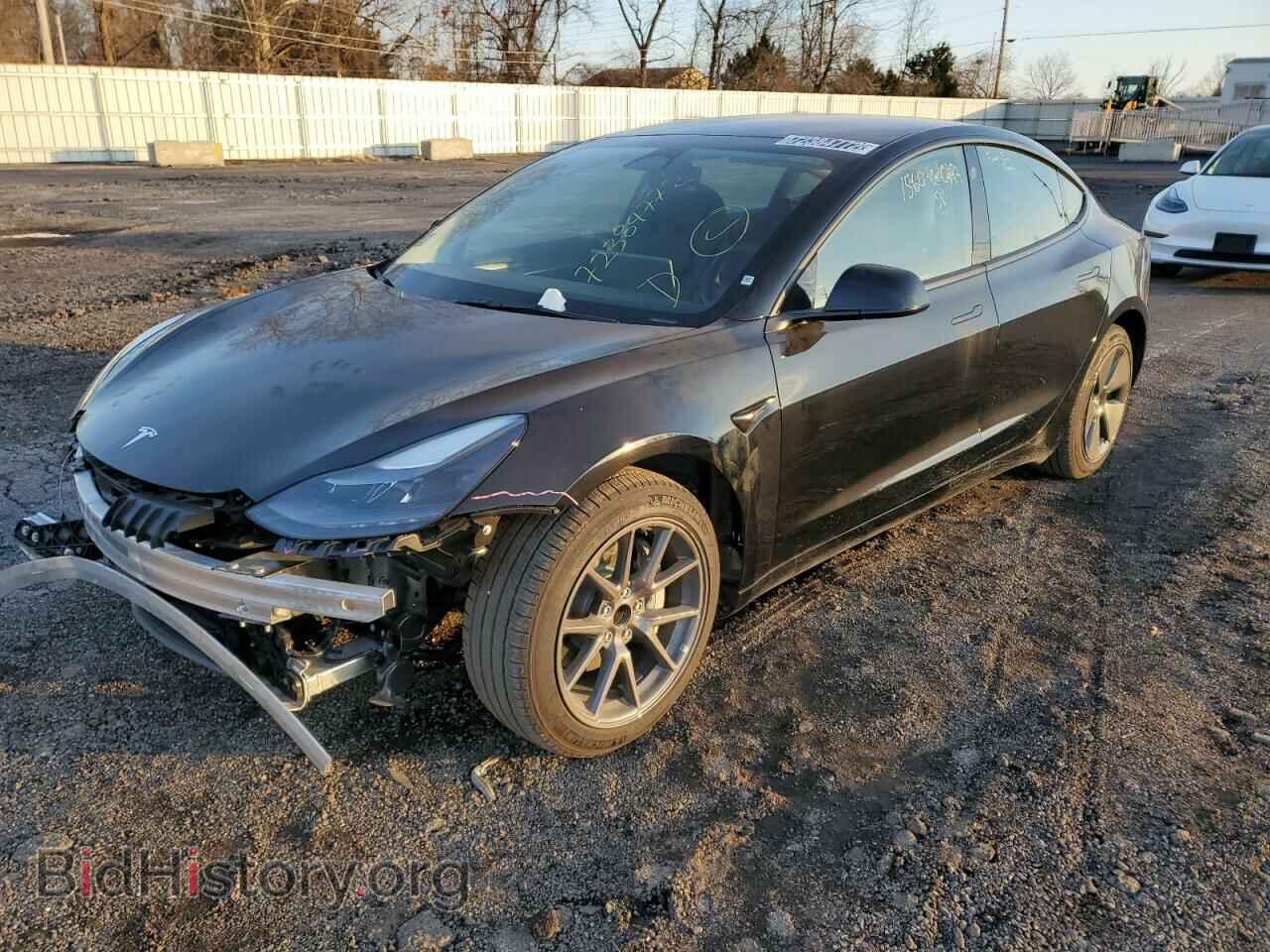 Photo 5YJ3E1EA8NF188250 - TESLA MODEL 3 2022