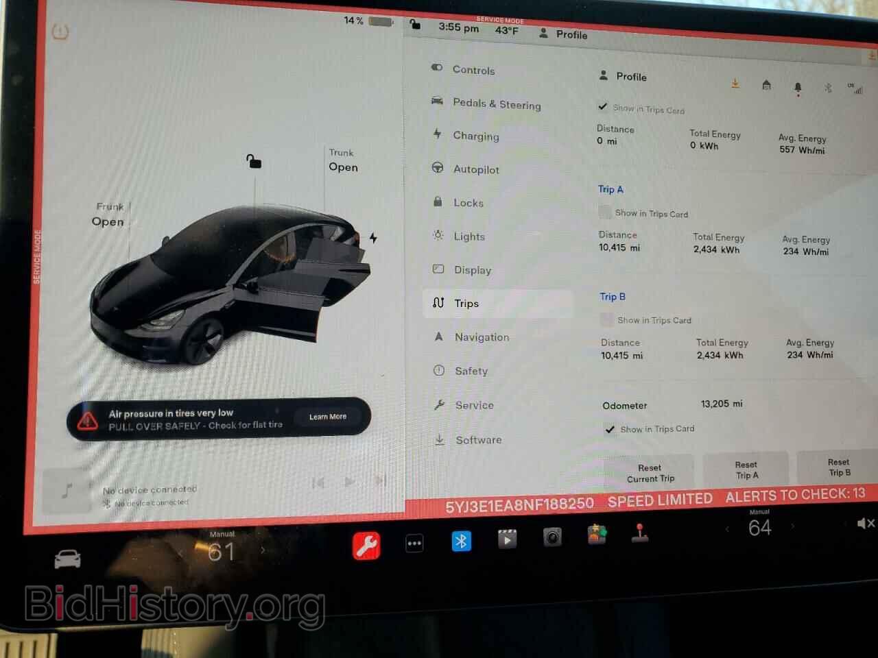 2022 TESLA MODEL 3 - VIN: 5YJ3E1EA8NF188250 - Photo 9