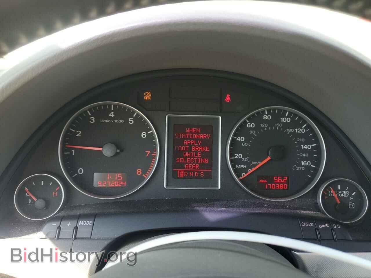 2006 AUDI A4 - VIN: WAUAF78E66A052938 - Фото 9
