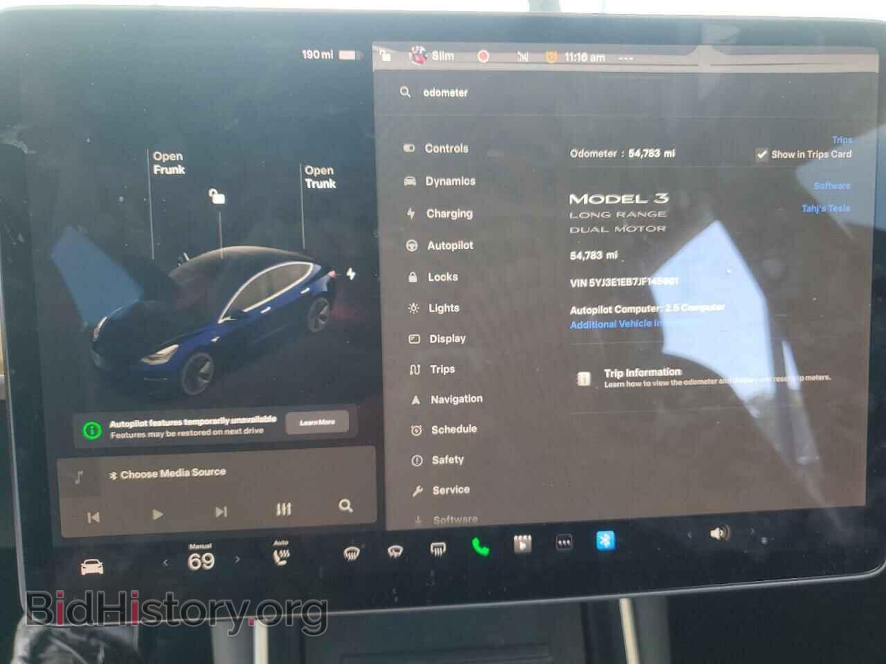 2018 TESLA MODEL 3 - VIN: 5YJ3E1EB7JF145991 - Фото 9