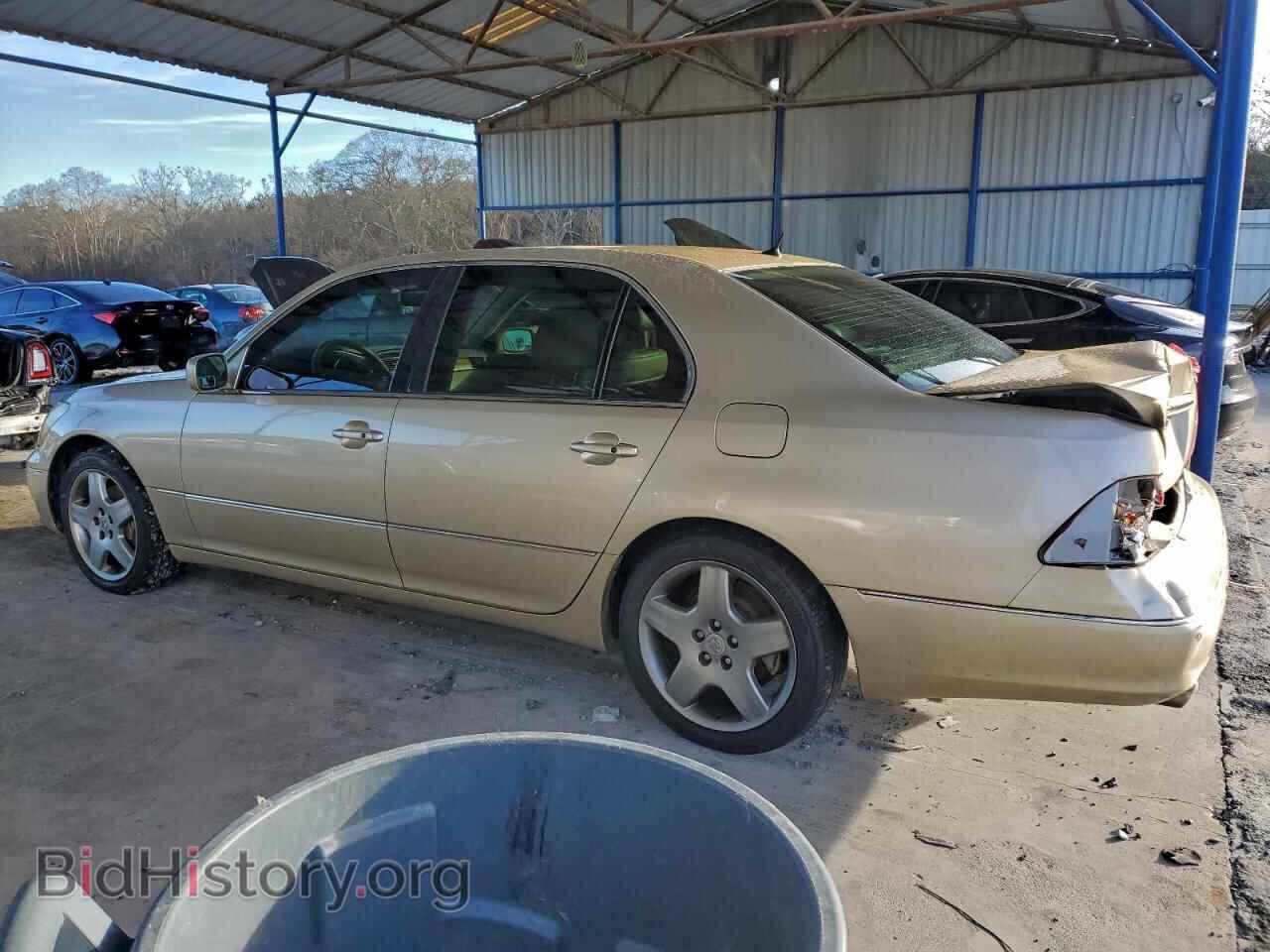 2005 LEXUS LS430 - VIN: JTHBN36F955013202 - Фото 2